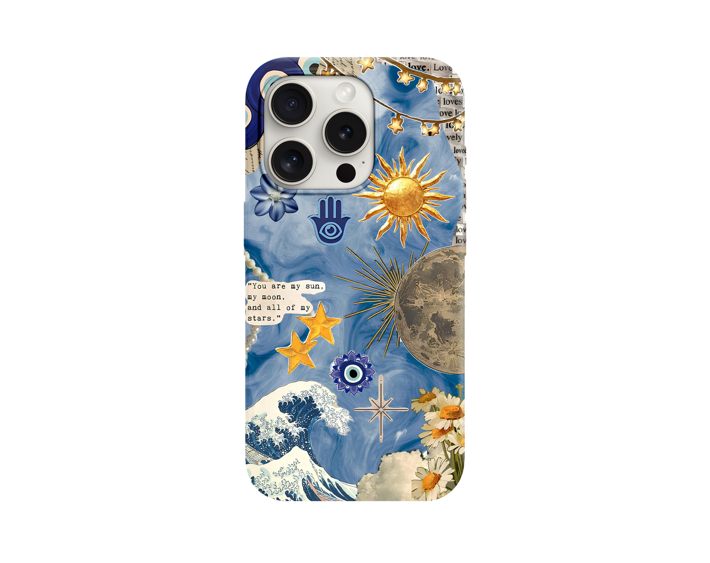 Nazar Boncuğu Manifest Temalı Telefon Kılıfı