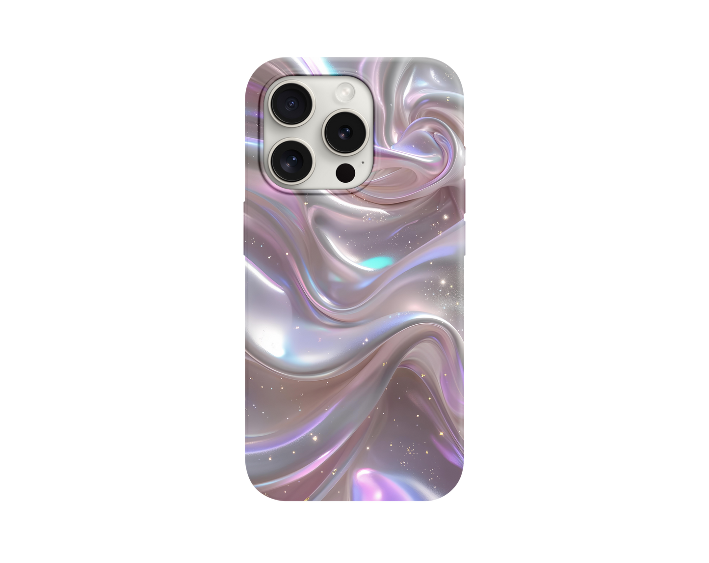 Parlak Hologram Görünümlü Telefon Kılıfı