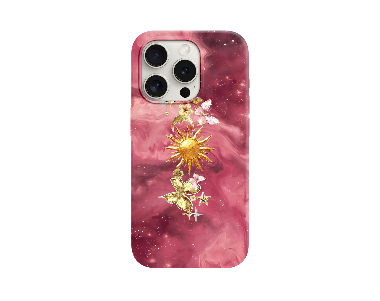 Golden Sun Aura Telefon Kılıfı