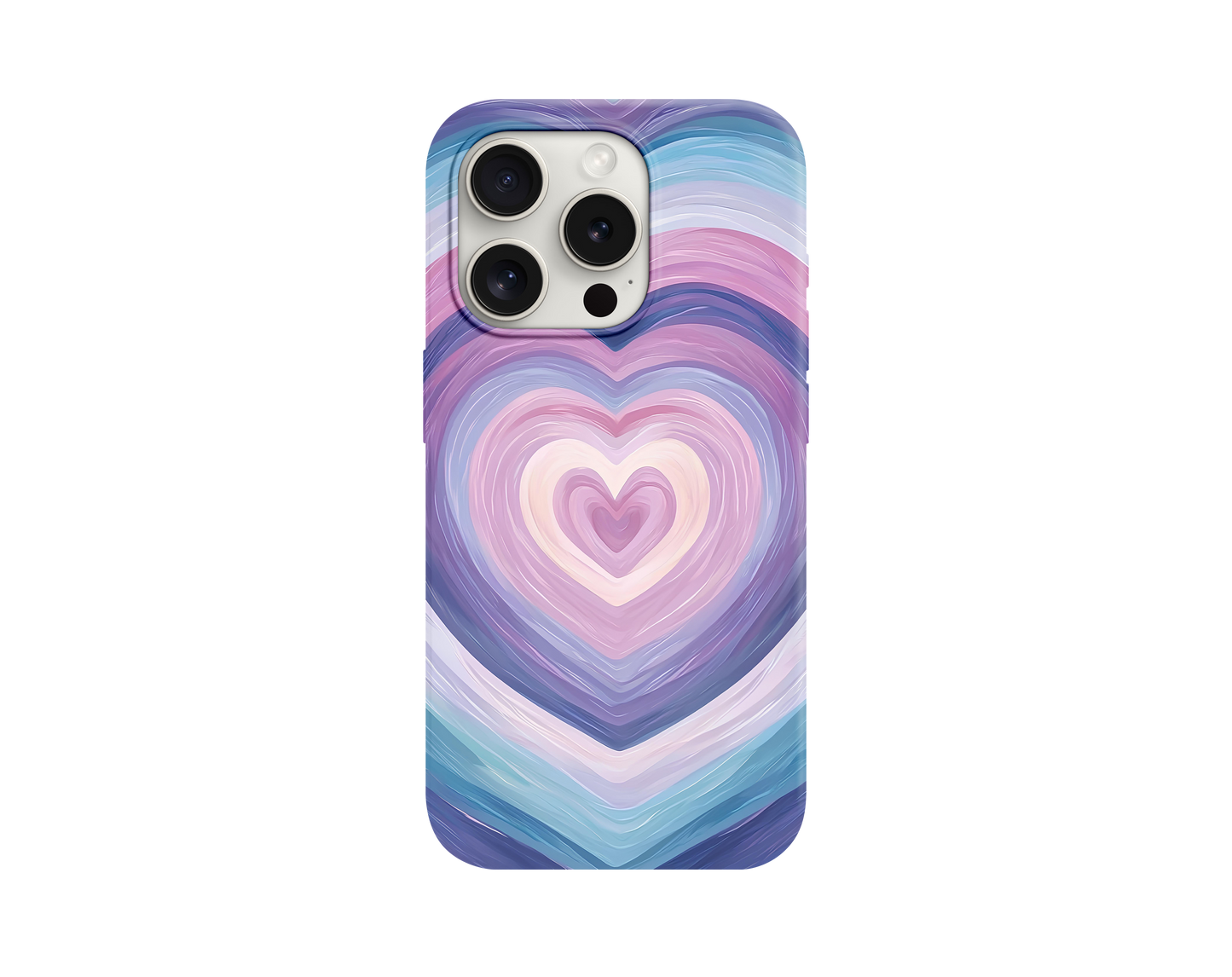 Purple Love Temalı Telefon Kılıfı
