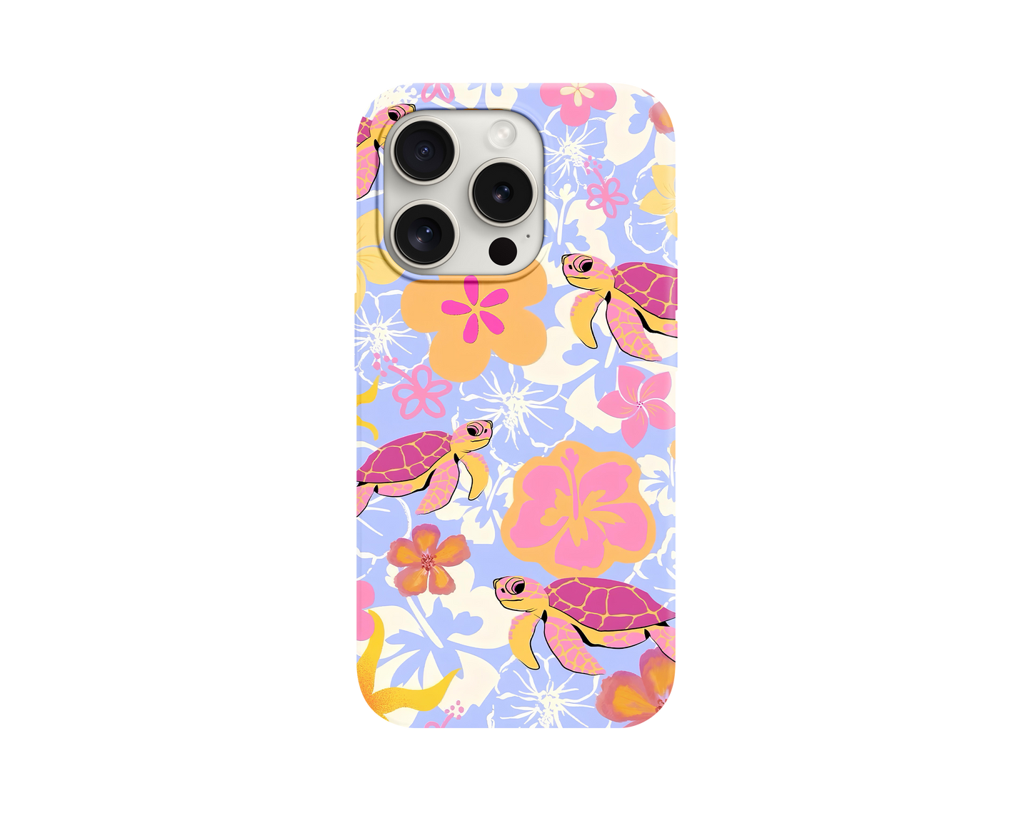 Lila&Kaplumbağa Summer Telefon Kılıfı