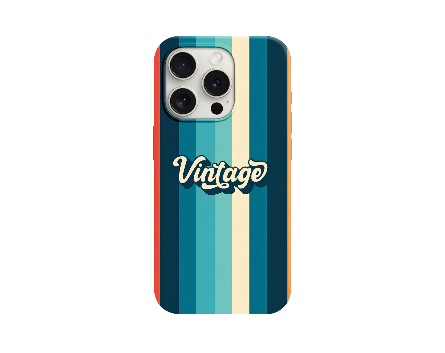 Vintage Stripes Telefon Kılıfı