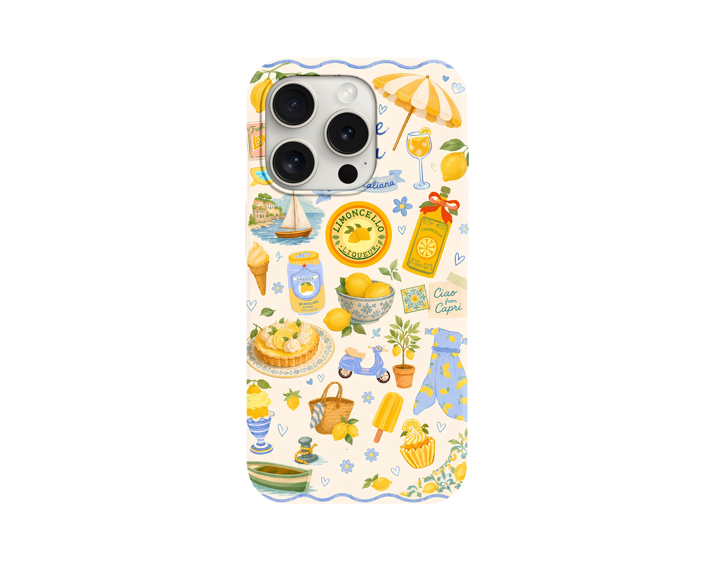 Yellow Summer Dump Tasarımlı Telefon Kılıfı