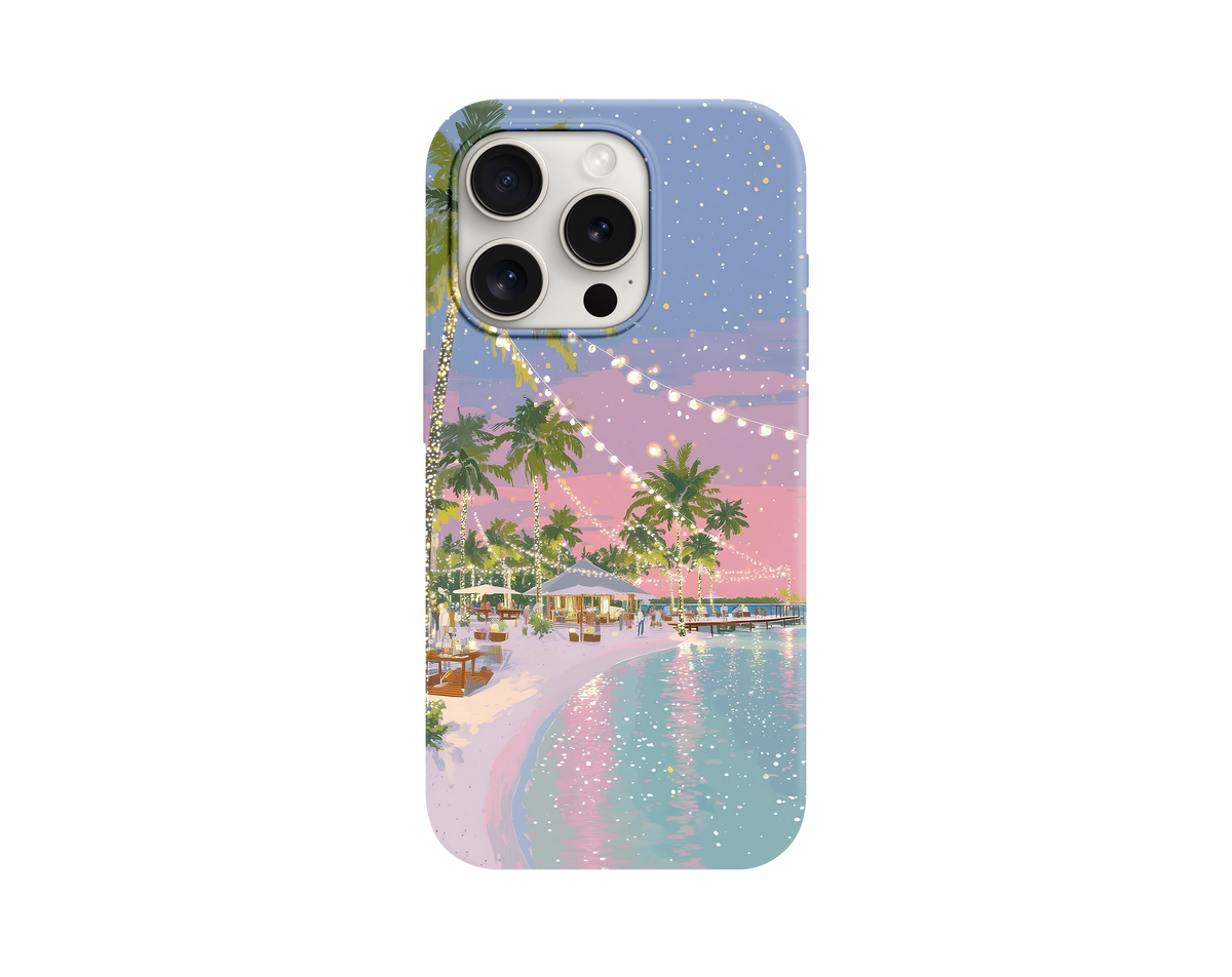 Shine Beach Temalı Telefon Kılıfı
