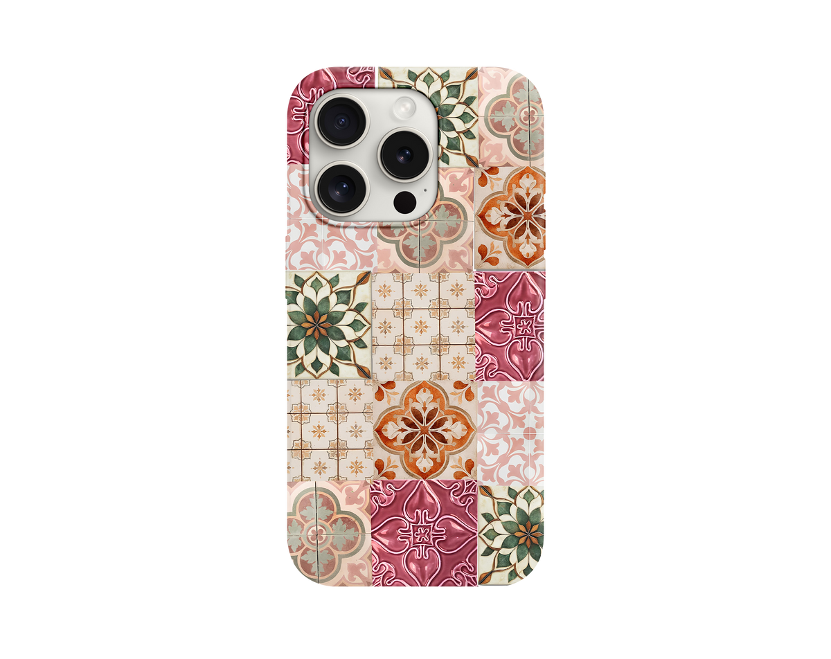 Pastel Motifli Telefon Kılıfı