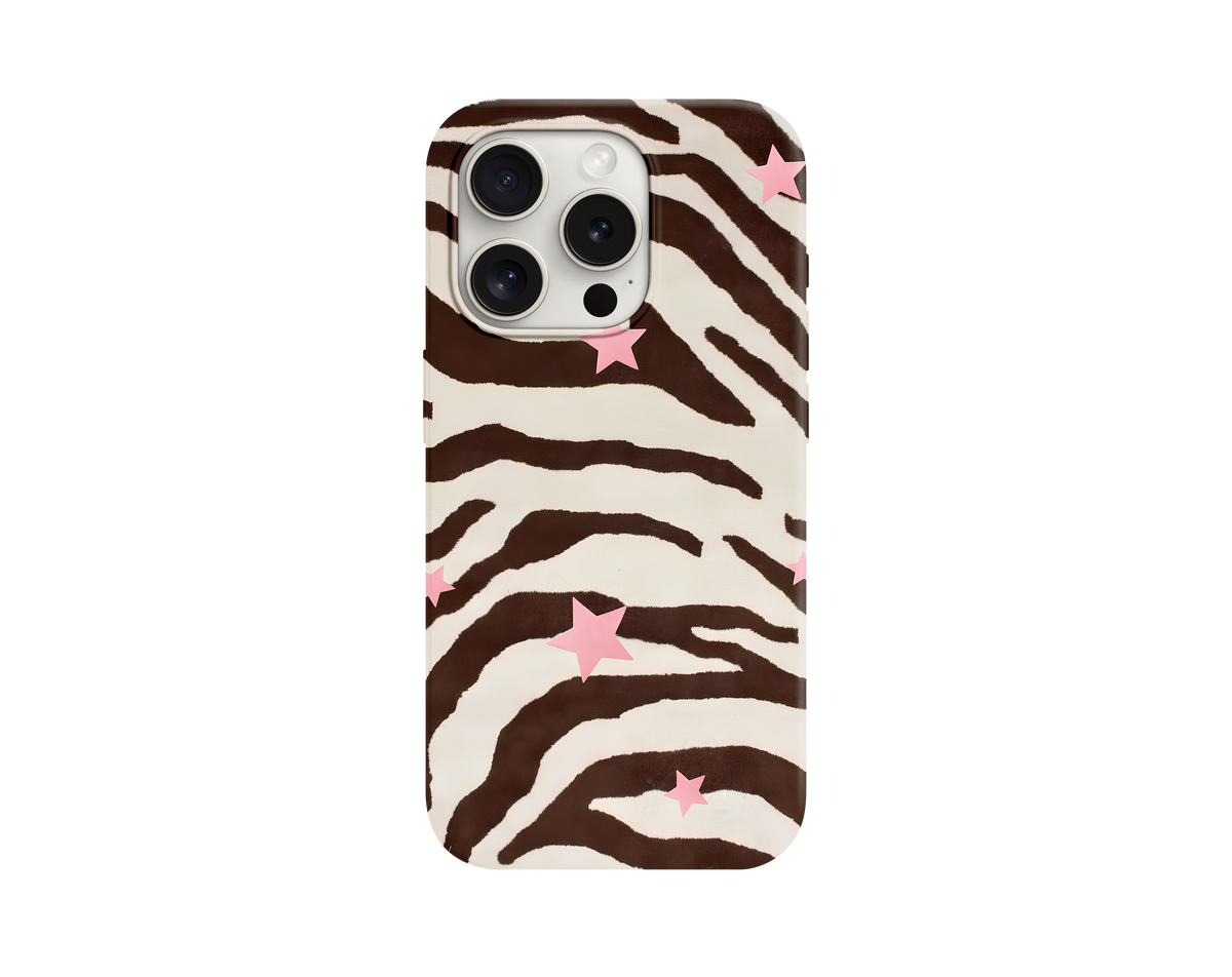 Soft Zebra Desenli Telefon Kılıfı