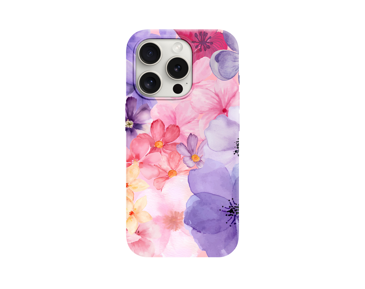 Purple&Pink Temalı Telefon Kılıfı