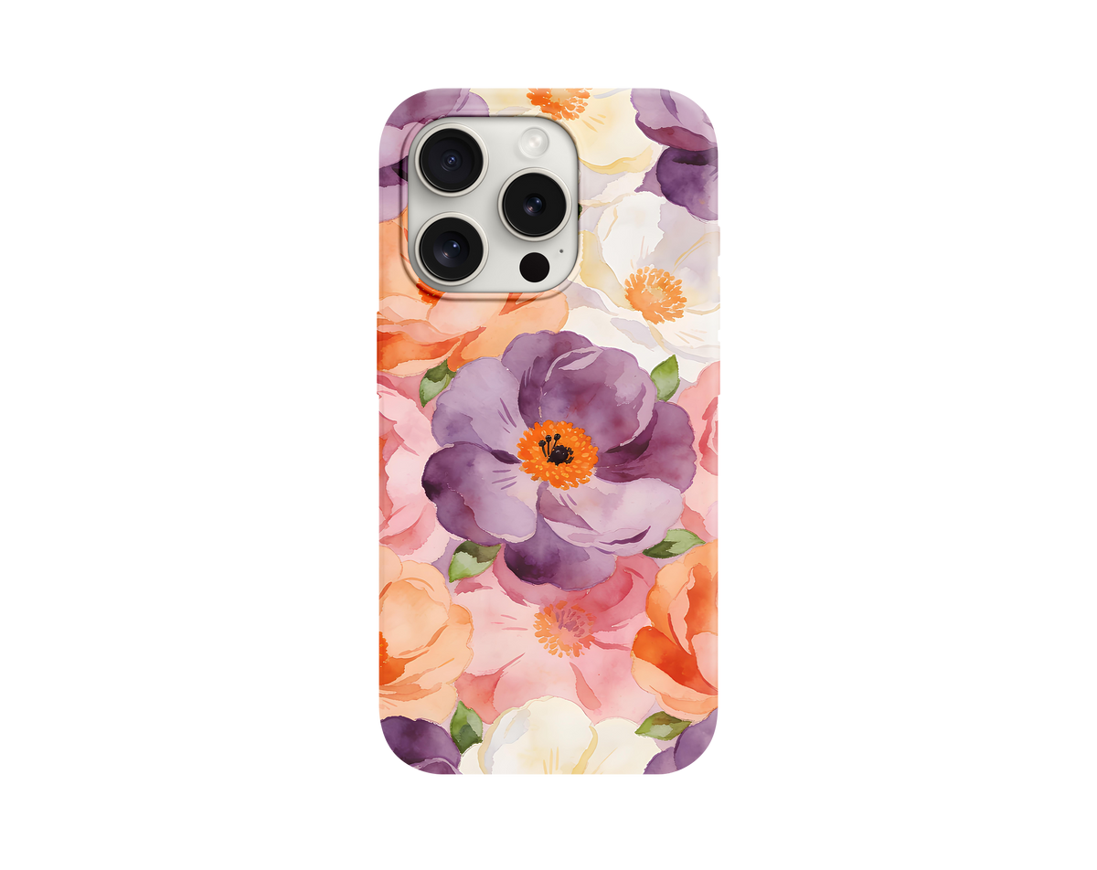 Berrak Flowers Temalı Telefon Kılıfı
