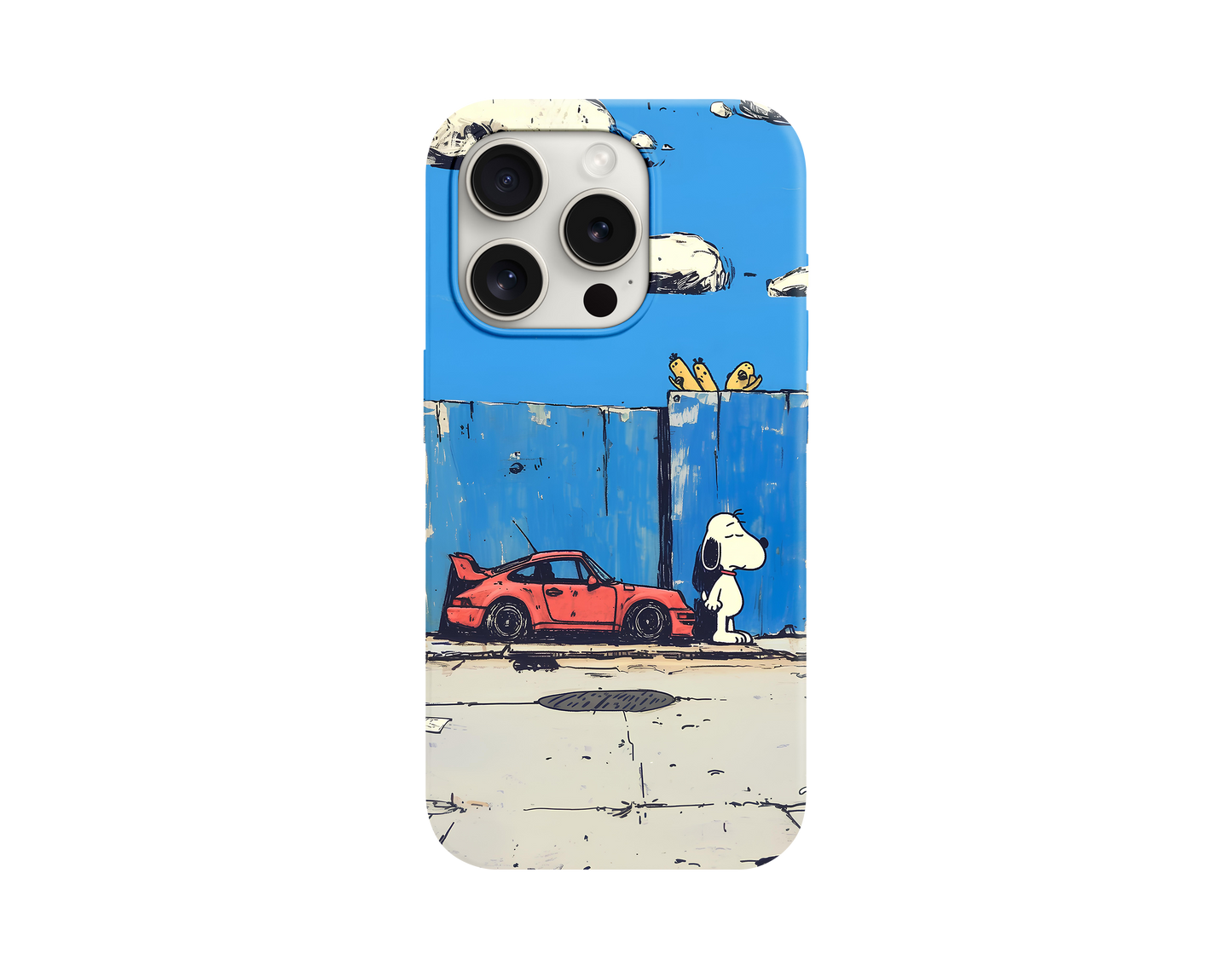 Snoopy Temalı Telefon Kılıfı