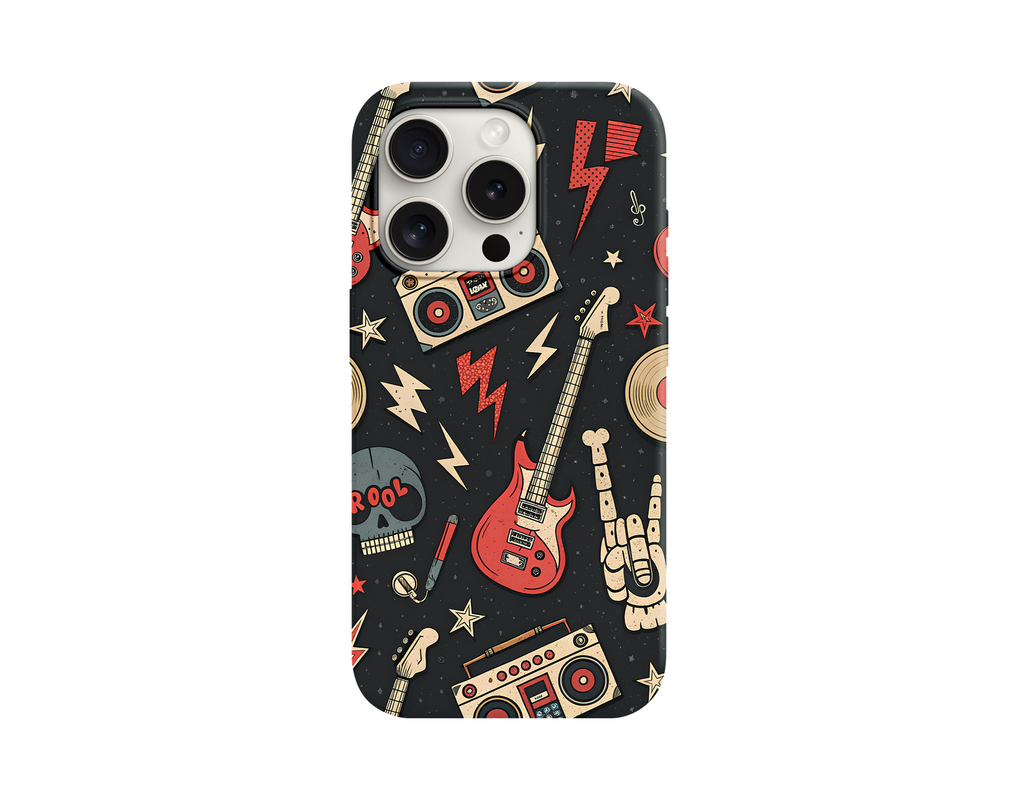 Retro Rock Energy Telefon Kılıfı