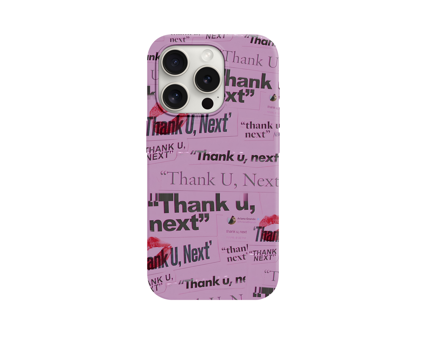 Thank U, Next Tasarımlı Telefon Kılıfı