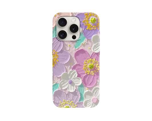 Soft Çiçek Desenli Telefon Kılıfı