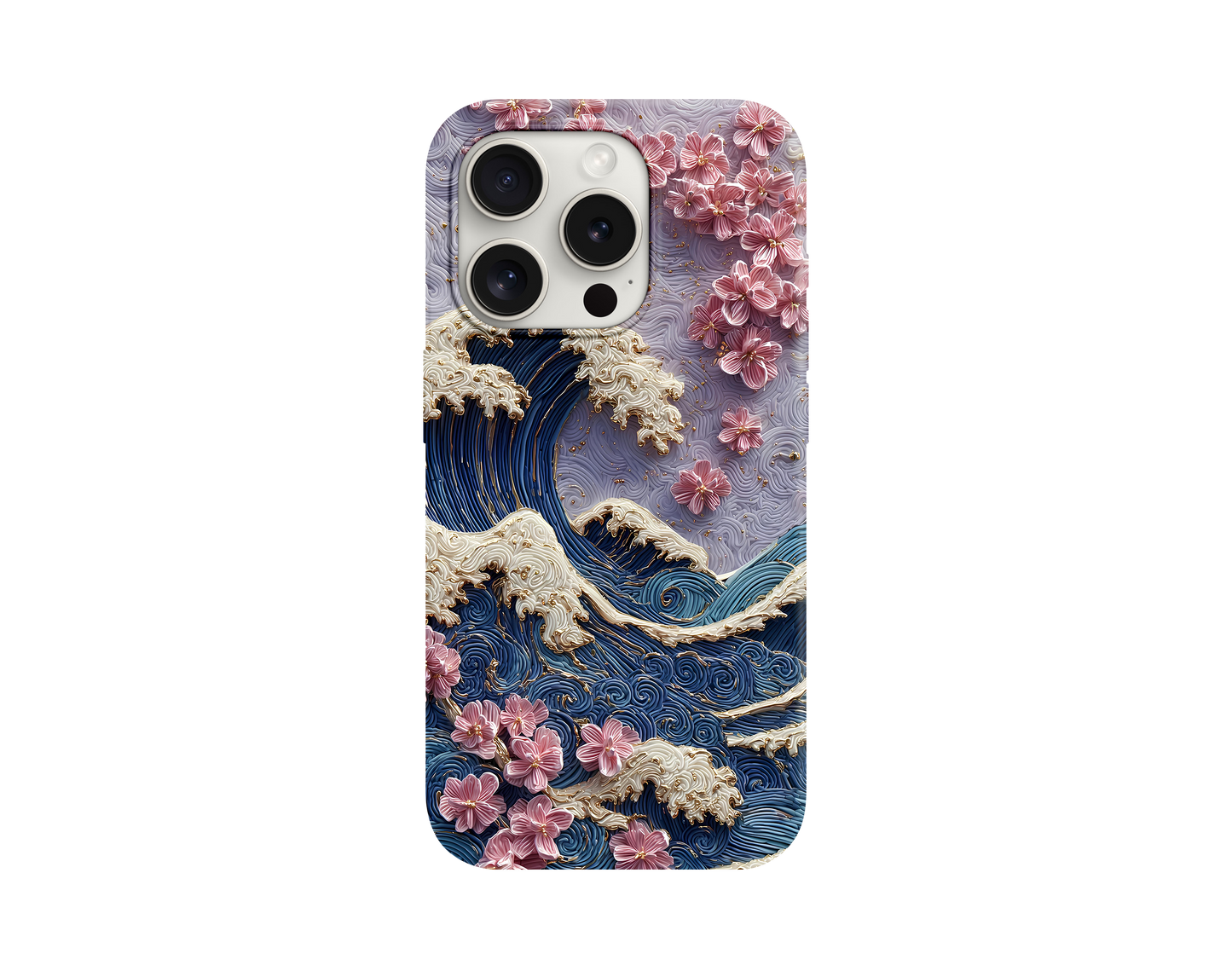 Sakura Ocean Tasarımlı Telefon Kılıfı