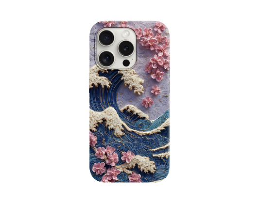 Sakura Ocean Tasarımlı Telefon Kılıfı