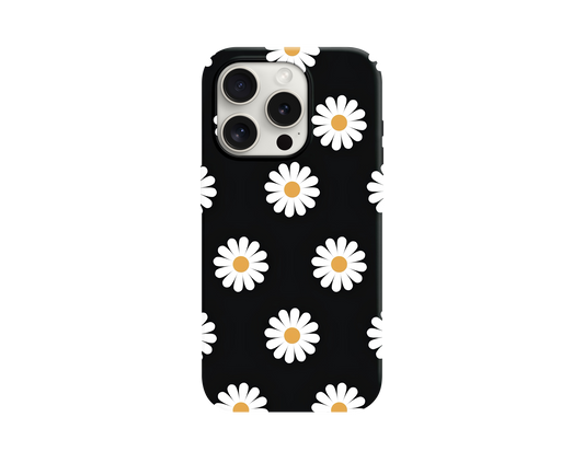 Klasik Beyaz Papatyalı Telefon Kılıfı