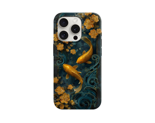 Luxury Koi Fish Temalı Telefon Kılıfı