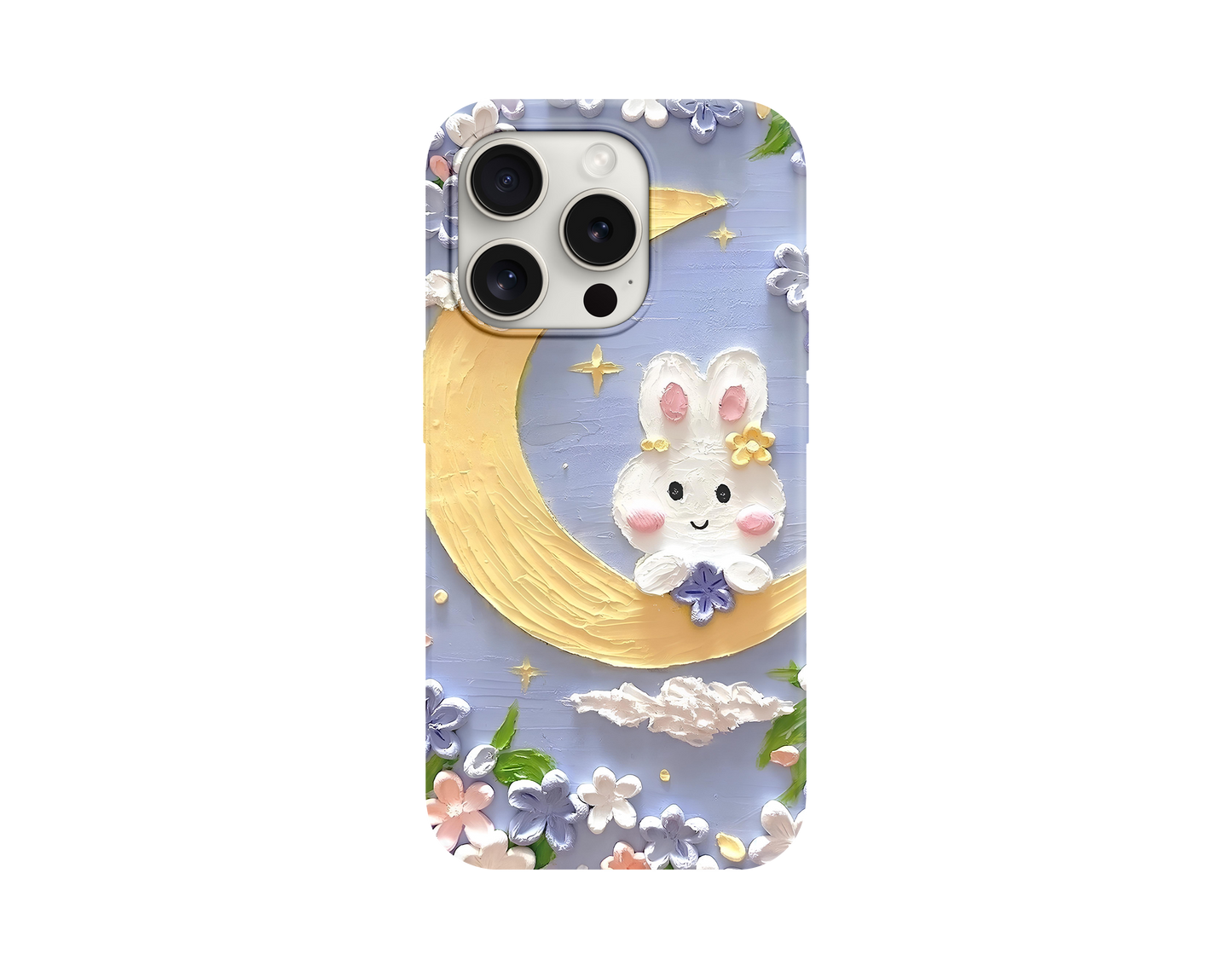 Pastel Rabbit Temalı Telefon Kılıfı