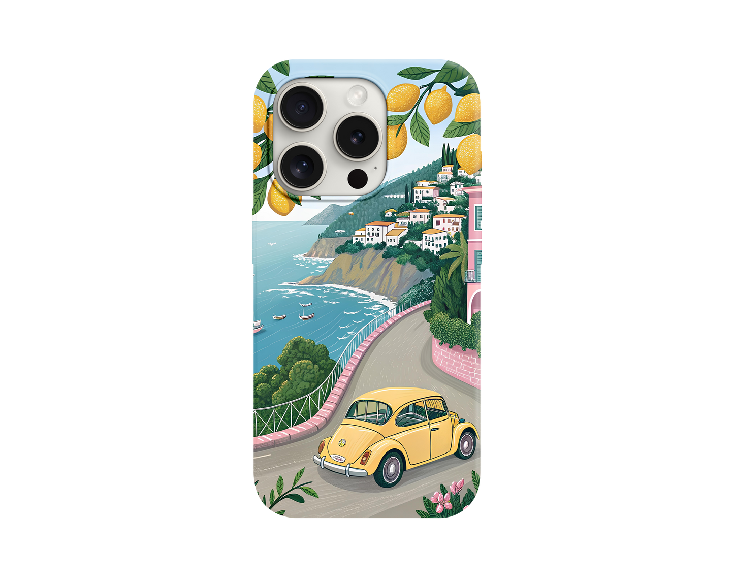 Yellow Summer Trip Telefon Kılıfı