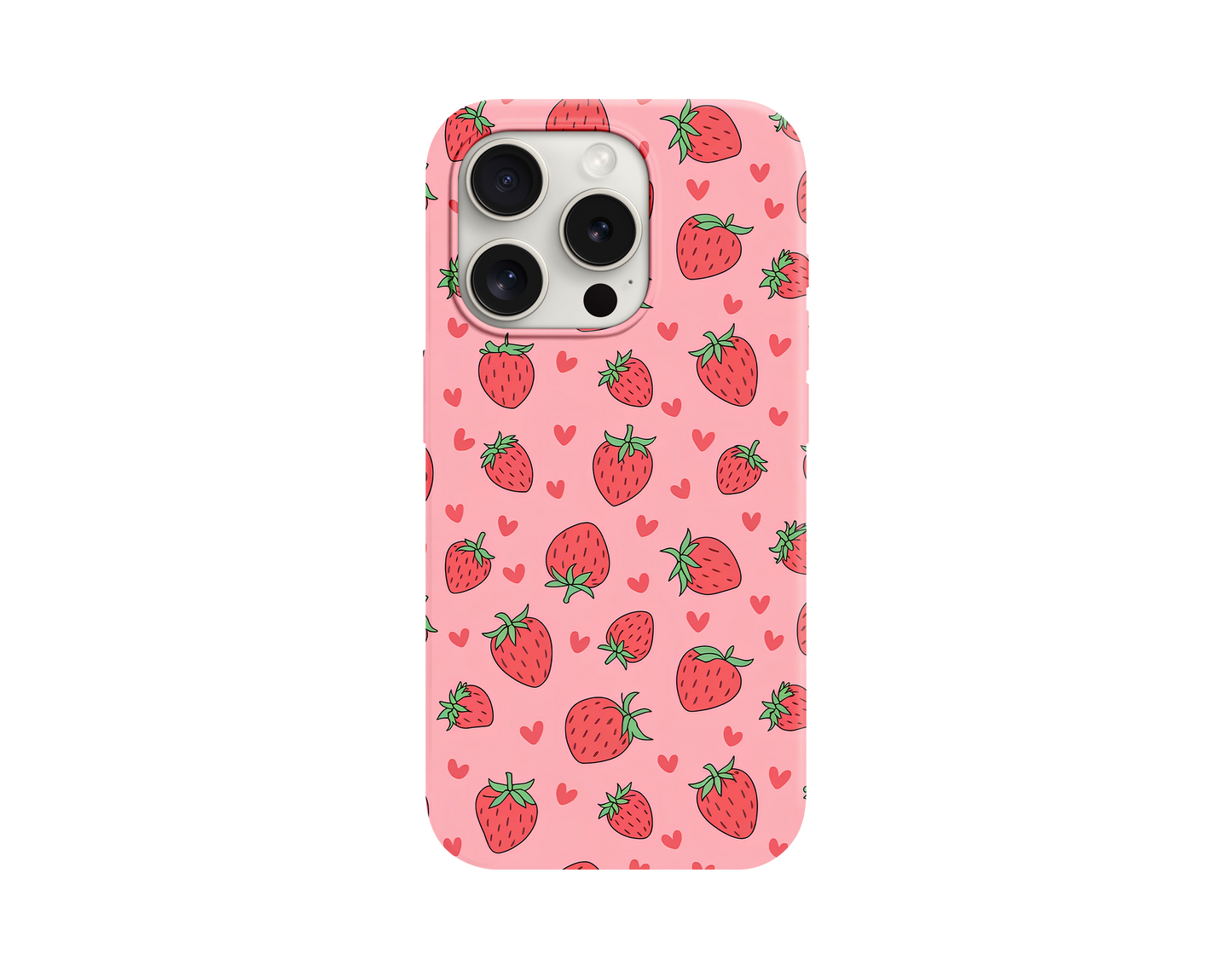Strawberries Temalı Telefon Kılıfı