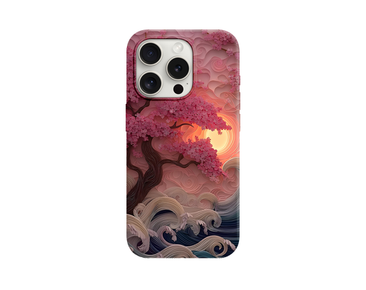 Sakura Sunset Telefon Kılıfı