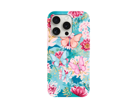 Pink&Blue Loves Telefon Kılıfı