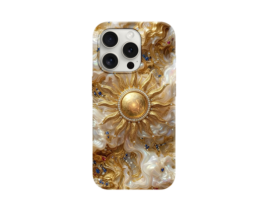 Gold Sun Telefon Kılıfı