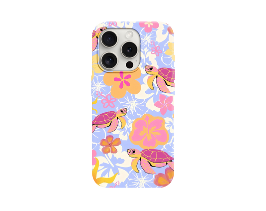 Lila&Kaplumbağa Summer Telefon Kılıfı