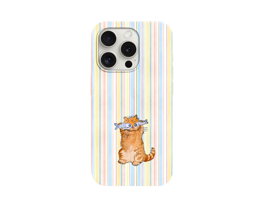 Cat&Fish Tasarımlı Telefon Kılıfı