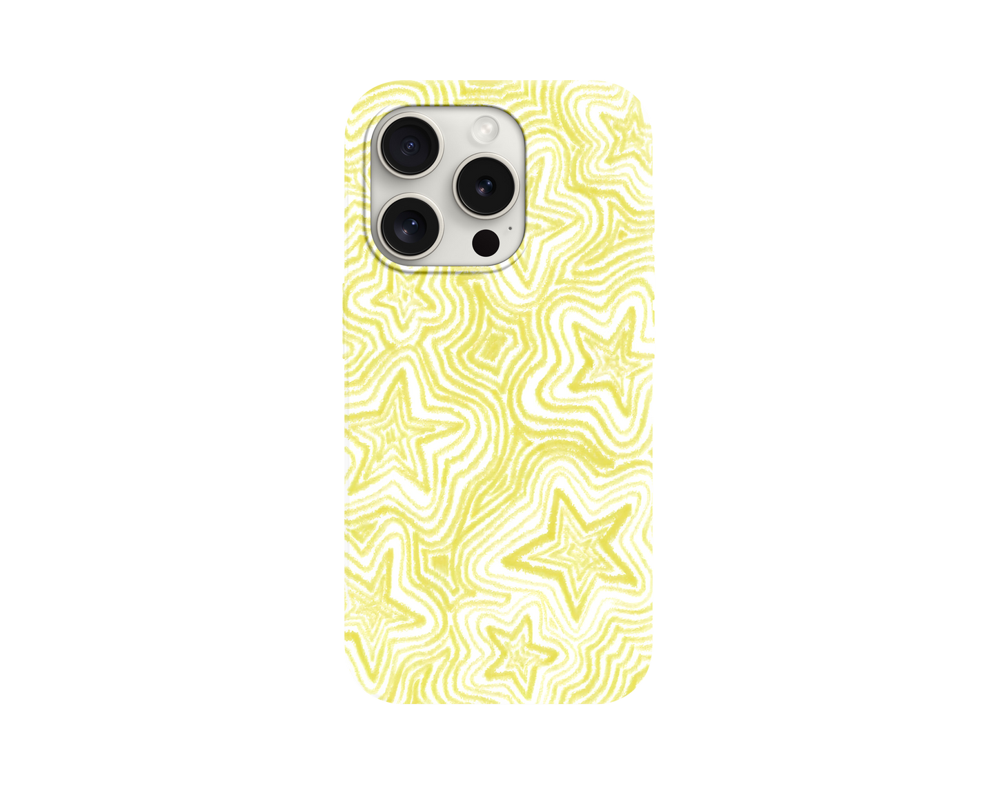 Yellow Dream Stars Telefon Kılıfı