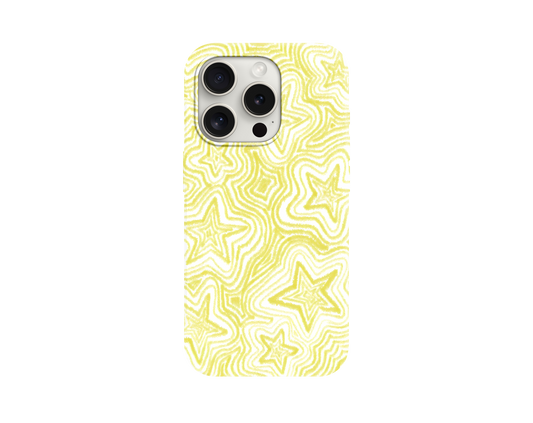 Yellow Dream Stars Telefon Kılıfı