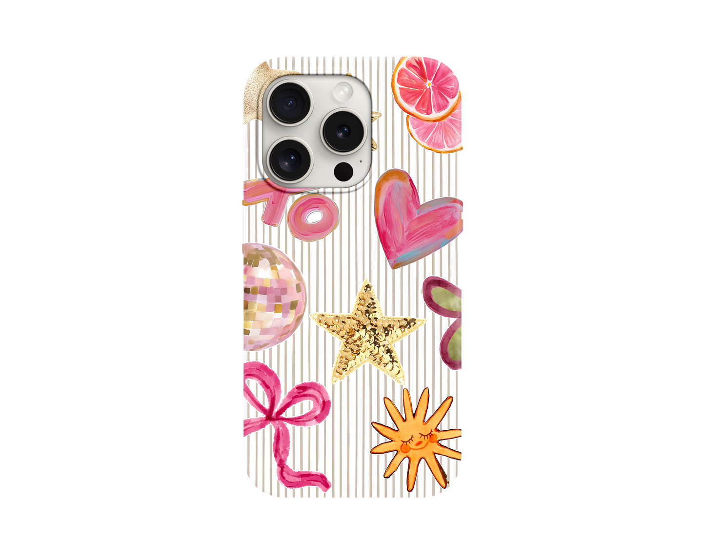 Positive Sticker Tasarımlı Telefon Kılıfı