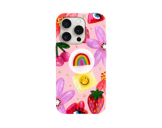 Pastel Rainbow Temalı Telefon Kılıfı