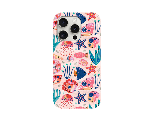 Pink Deniz Kabuklu Telefon Kılıfı