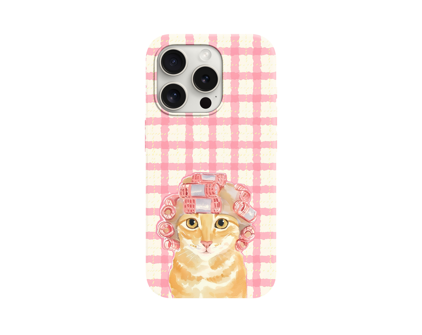 Fancy Cat Temalı Telefon Kılıfı