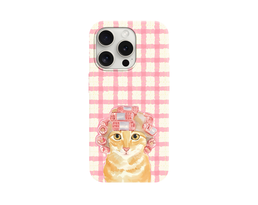 Fancy Cat Temalı Telefon Kılıfı