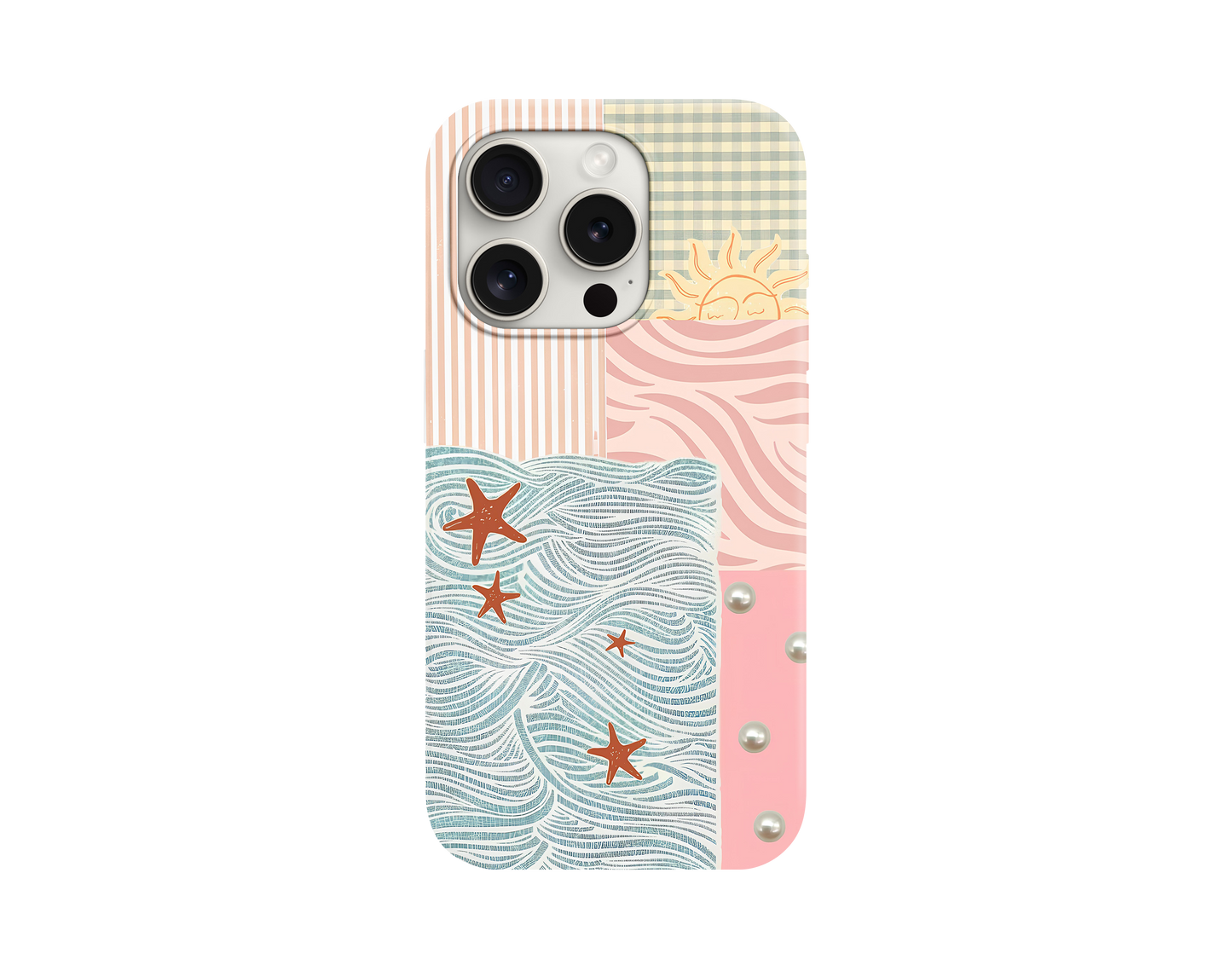 Basic Starfish Kolaj Telefon Kılıfı