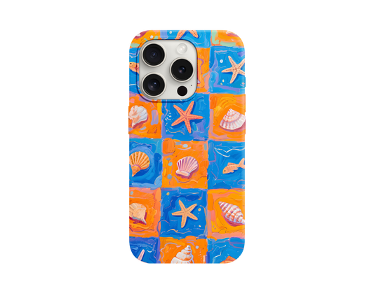 Pastel Seashell Tasarımlı Telefon Kılıfı