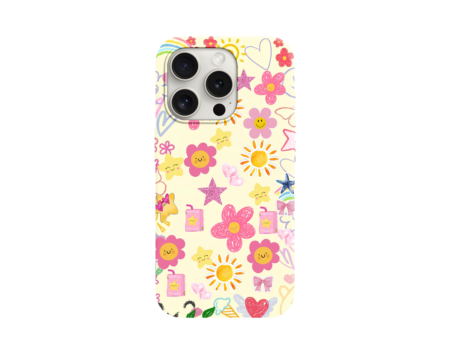 Happy Sun Tasarımlı Telefon Kılıfı