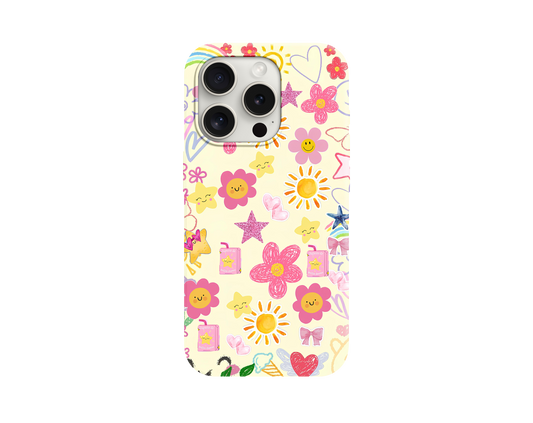 Happy Sun Tasarımlı Telefon Kılıfı