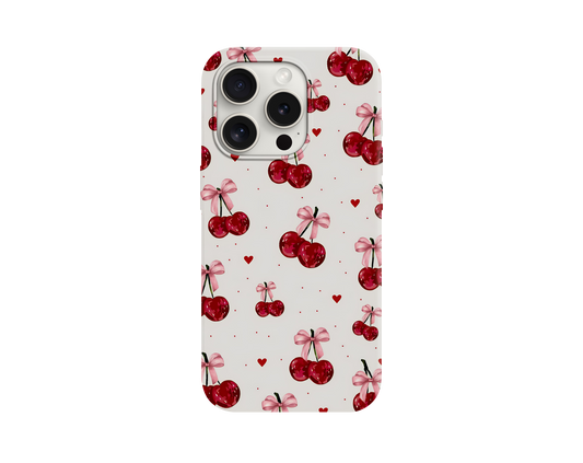 Red Cherry Tasarımlı Telefon Kılıfı