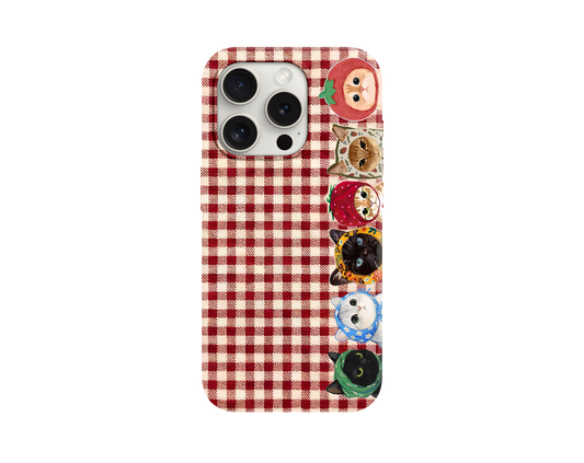 Vintage Cats Telefon Kılıfı