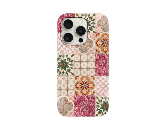 Pastel Motifli Telefon Kılıfı