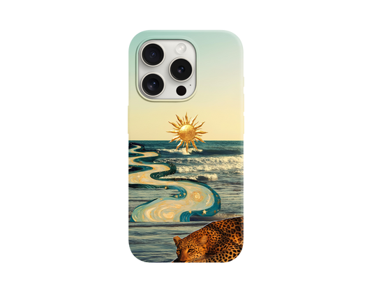 Leopar&Sunset Telefon Kılıfı