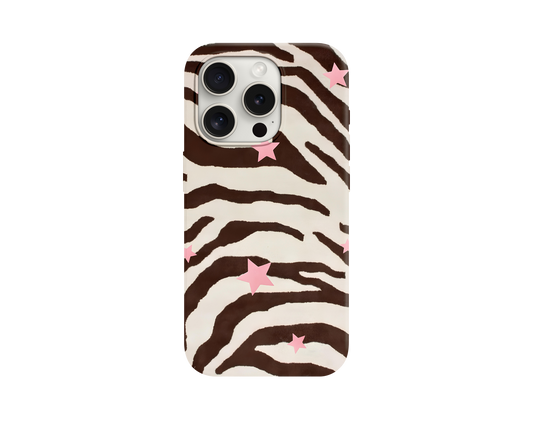 Soft Zebra Desenli Telefon Kılıfı