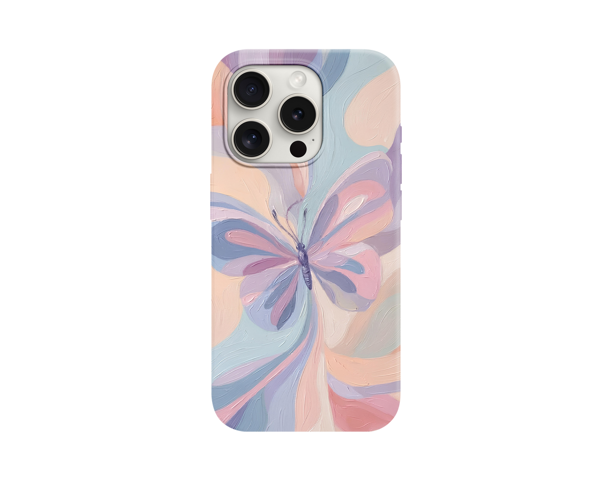 Soft Kelebek Temalı Telefon Kılıfı