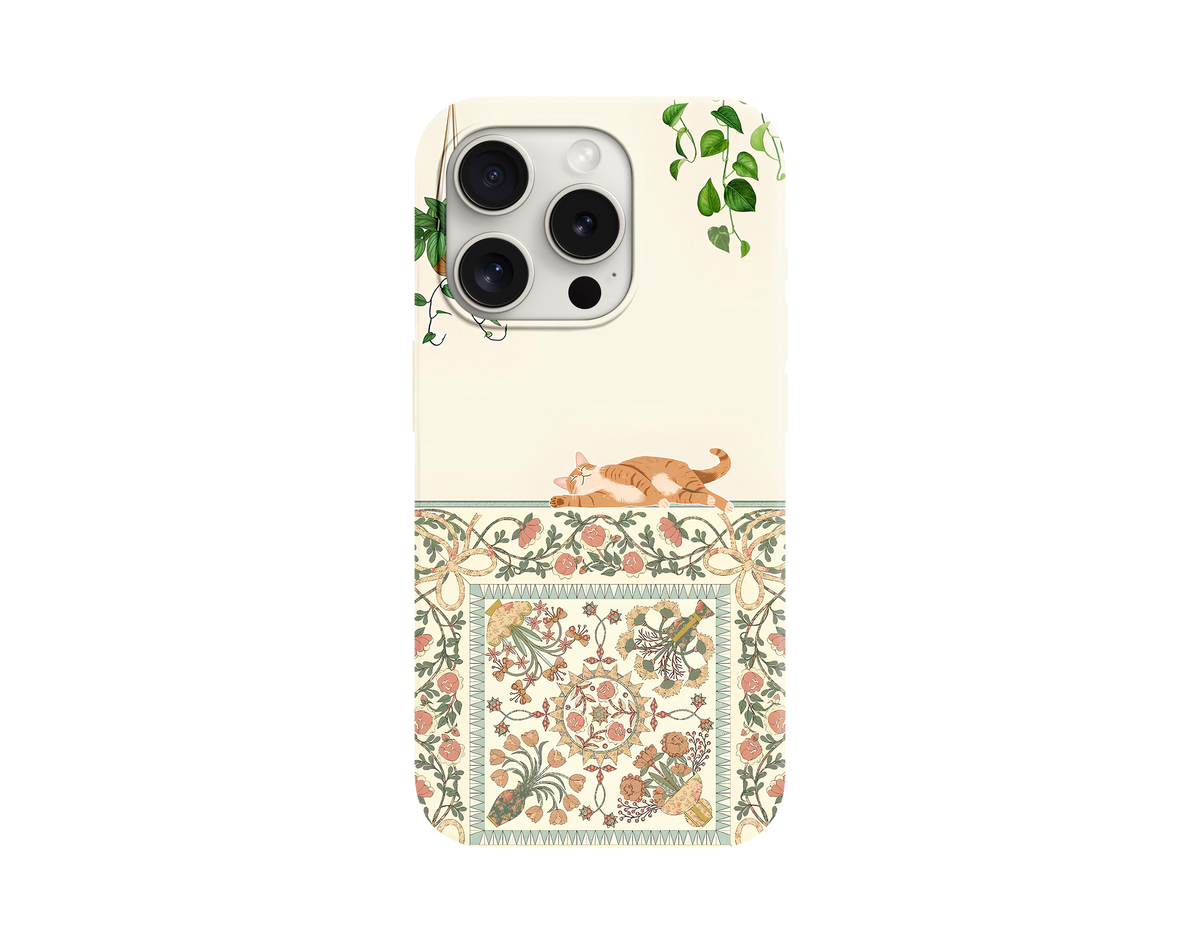Berrak Halı Desenli Telefon Kılıfı