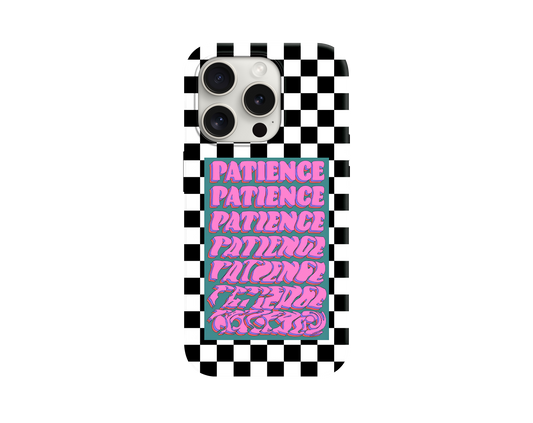 Dama Desenli Patience Telefon Kılıfı