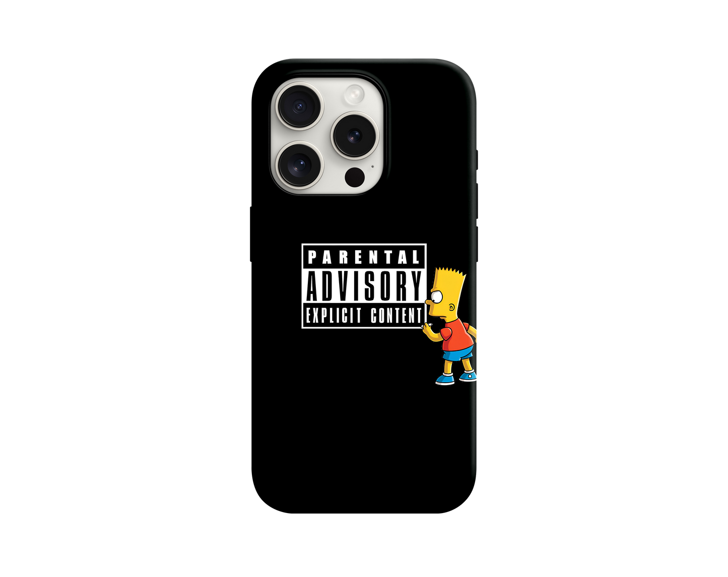 Parental Advisory Temalı Telefon Kılıfı