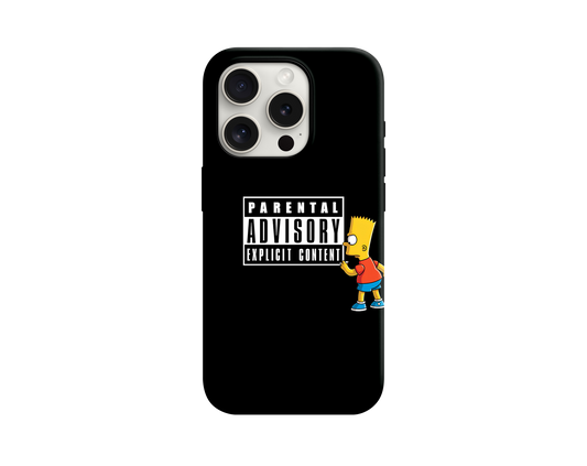 Parental Advisory Temalı Telefon Kılıfı