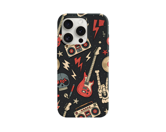 Retro Rock Energy Telefon Kılıfı